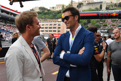 Nico Rosberg, Mercedes-Benz Ambassador and Tom Brady, NFL Player