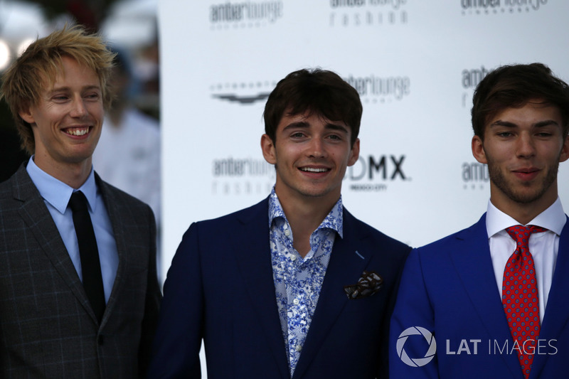 Brendon Hartley, Scuderia Toro Rosso, Charles Leclerc, Sauber és Pierre Gasly, Scuderia Toro Rosso