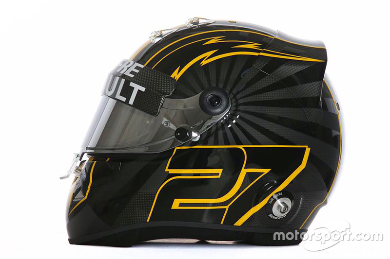 Nico Hulkenberg'nin yeni kask tasarımı