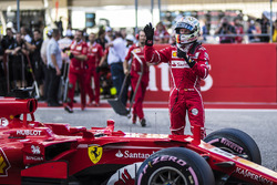 Sebastian Vettel, Ferrari en parc ferme