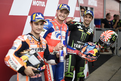 Топ-3 після кваліфікації: друге місце Дані Педроса, Repsol Honda Team, володар поул-позиції Джек Міл