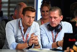Giedo van der Garde y Jos Verstappen
