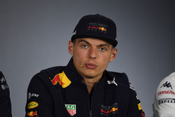 Макс Ферстаппен, Red Bull Racing на прес-конференції