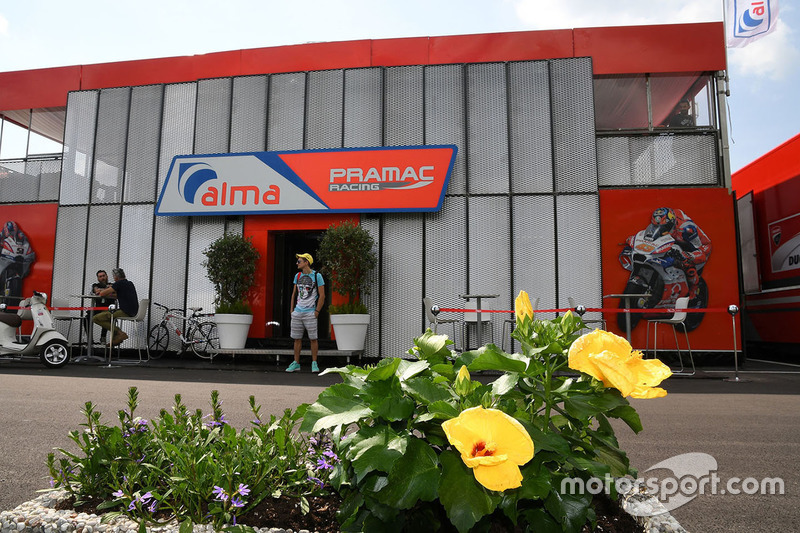 Pramac Racing motorhome