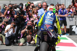 Ganador de la pole Valentino Rossi, Yamaha Factory Racing