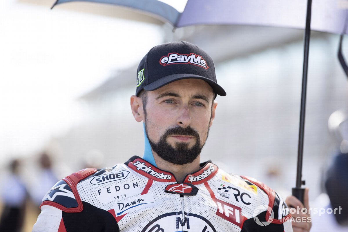 Eugene Laverty, saat membela RC Squadra Corse di WSBK 2021 sebelum dipanggil tim pabrikan Kawasaki menggantikan Tom Sykes.