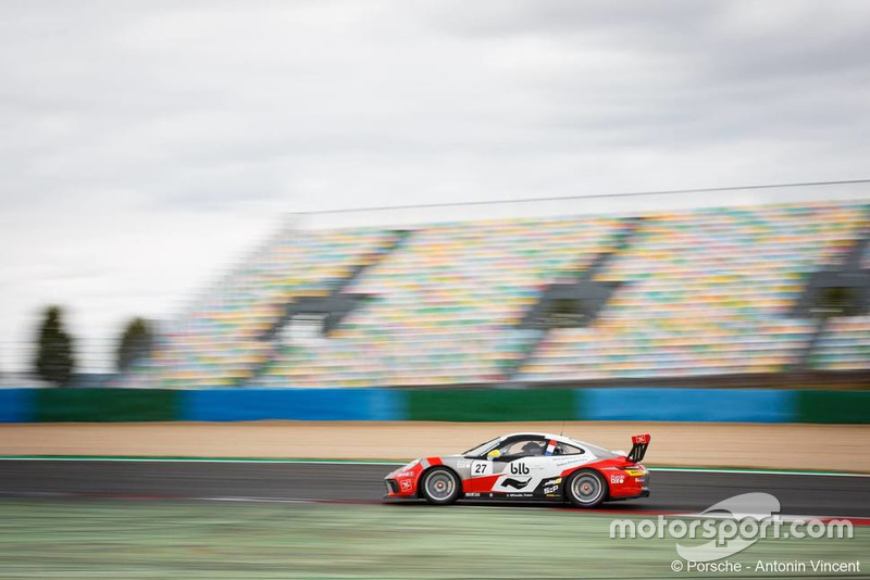 Valentin HASSE-CLOT #27, Sébastien Loeb Racing - Porsche Carrera Cup France à Magny-Cours, du 6 au 9 septembre 2018. Photo : Antonin Vincent.