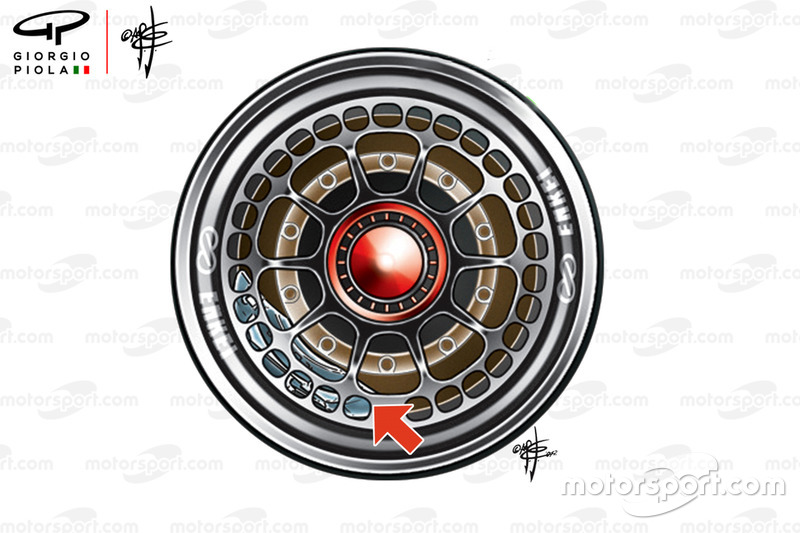 Roue de la McLaren MP4-27
