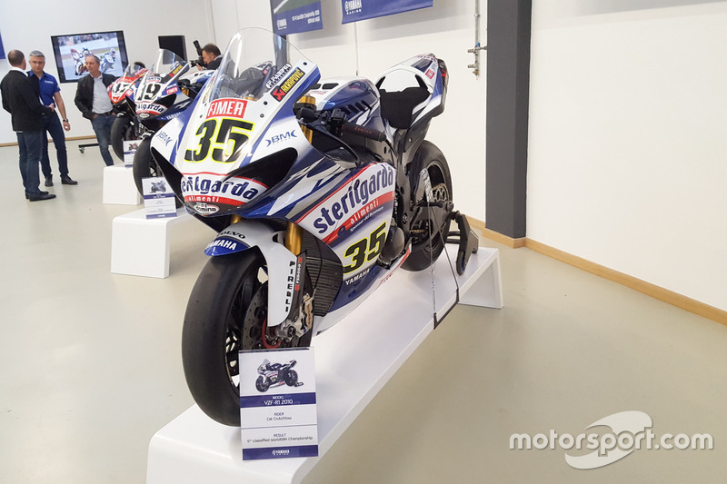 Moto Yamaha in mostra al Yamaha Superbike Temple