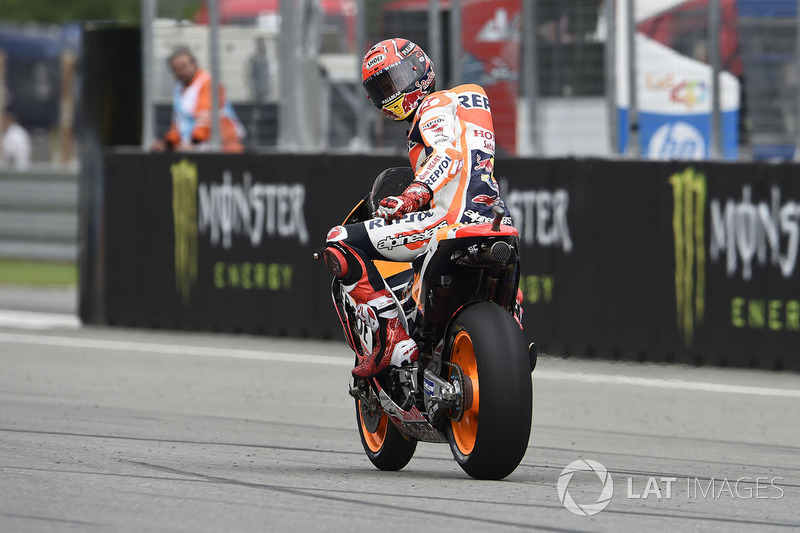 Marc Marquez, Repsol Honda Team, wins
