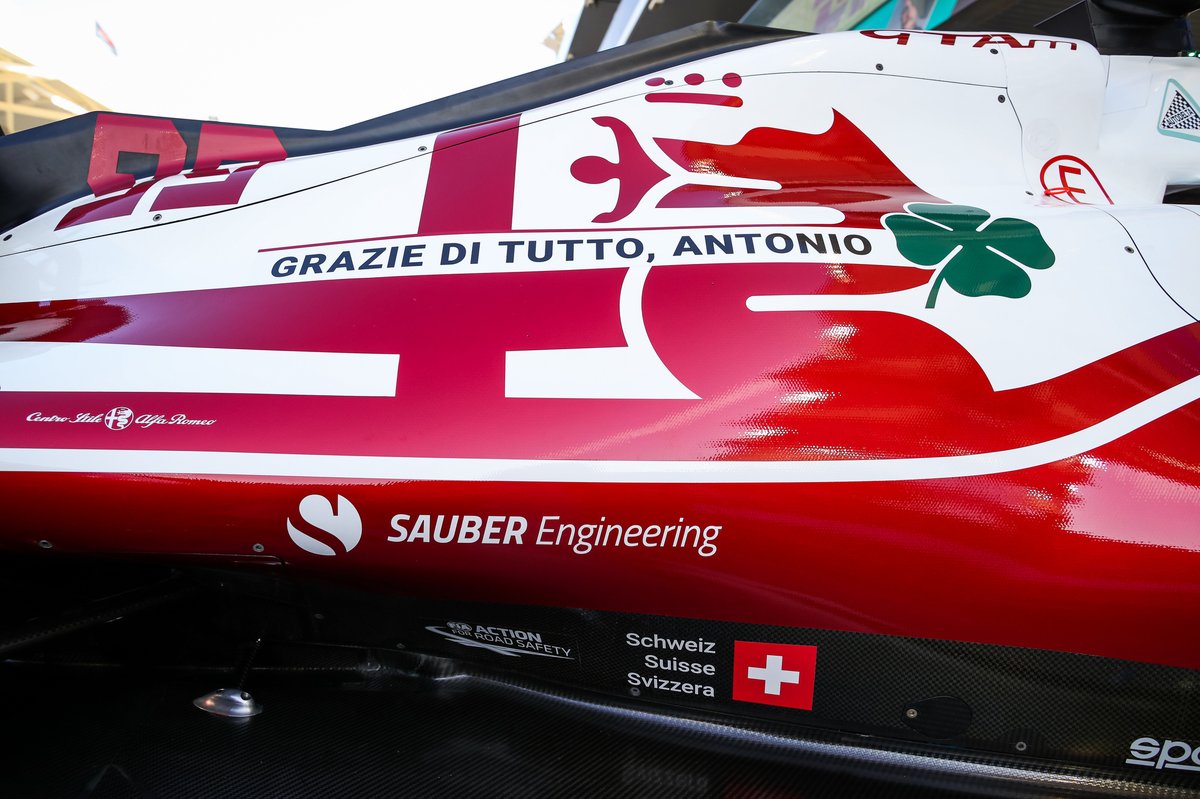 Livrea di Antonio Giovinazzi, Alfa Romeo Racing