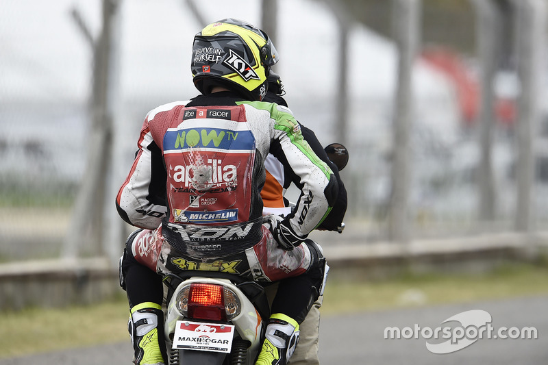 Aleix Espargaro, 15 kali kecelakaan