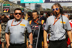 Paul Hembery, Pirelli Motorsport Director on the grid