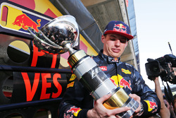 Ganador, Max Verstappen, Red Bull Racing celebra