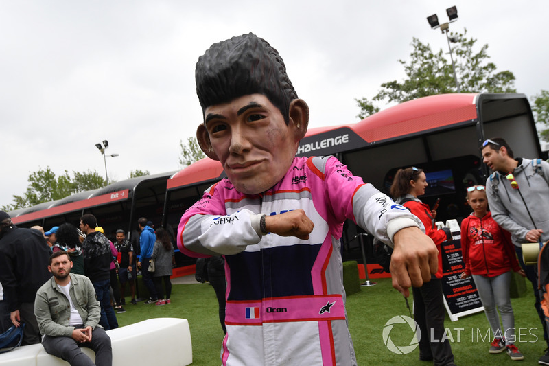Карикатура Серхіо Переса, Force India