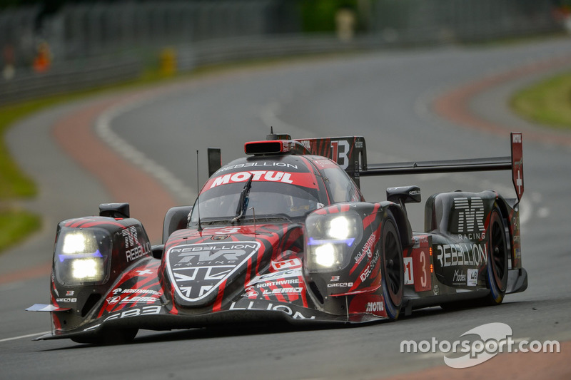 #3 Rebellion Racing Rebellion R-13: Mathias Beche, Gustavo Menezes, Thomas Laurent
