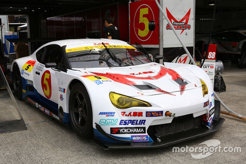 #5 Team Mach Toyota MC86: Tetsuji Tamanaka, Junichiro Yamashita