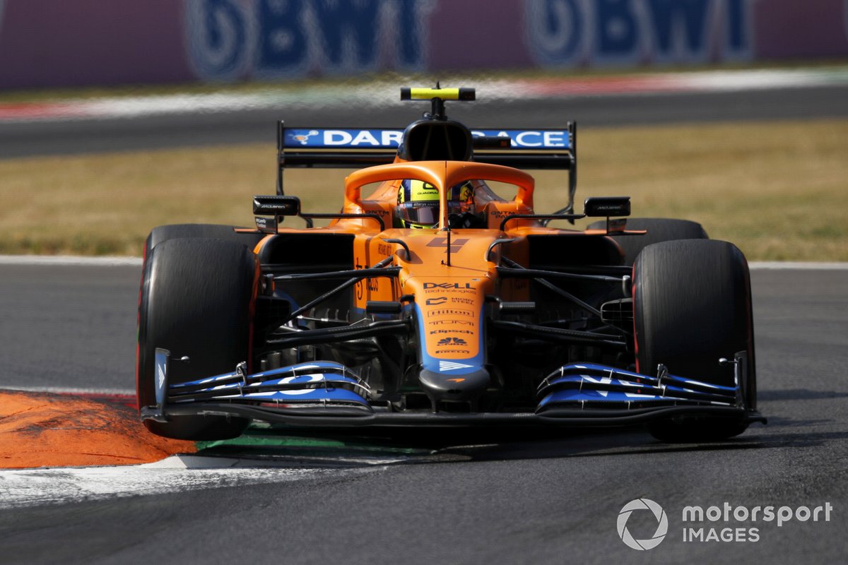 P3 Lando Norris, McLaren MCL35M