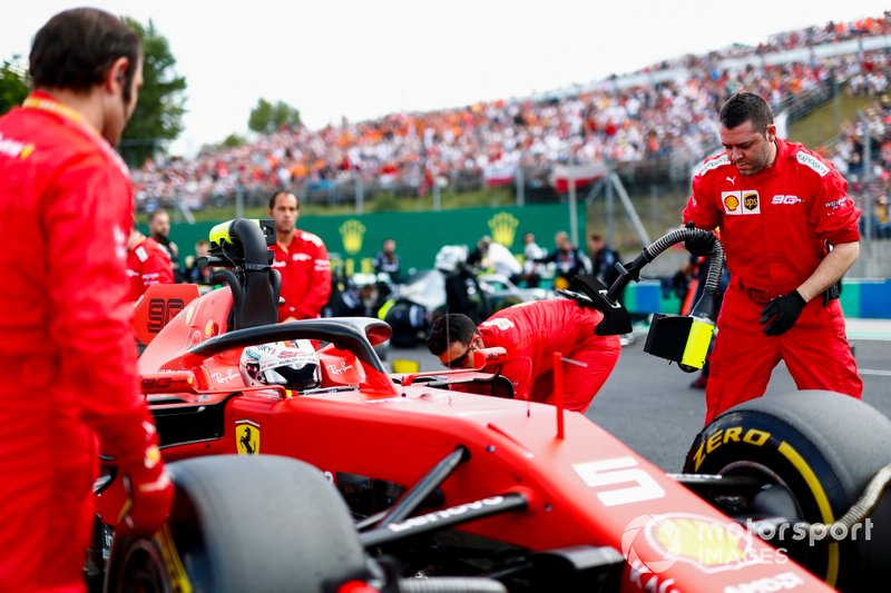 Sebastian Vettel, Ferrari SF90,