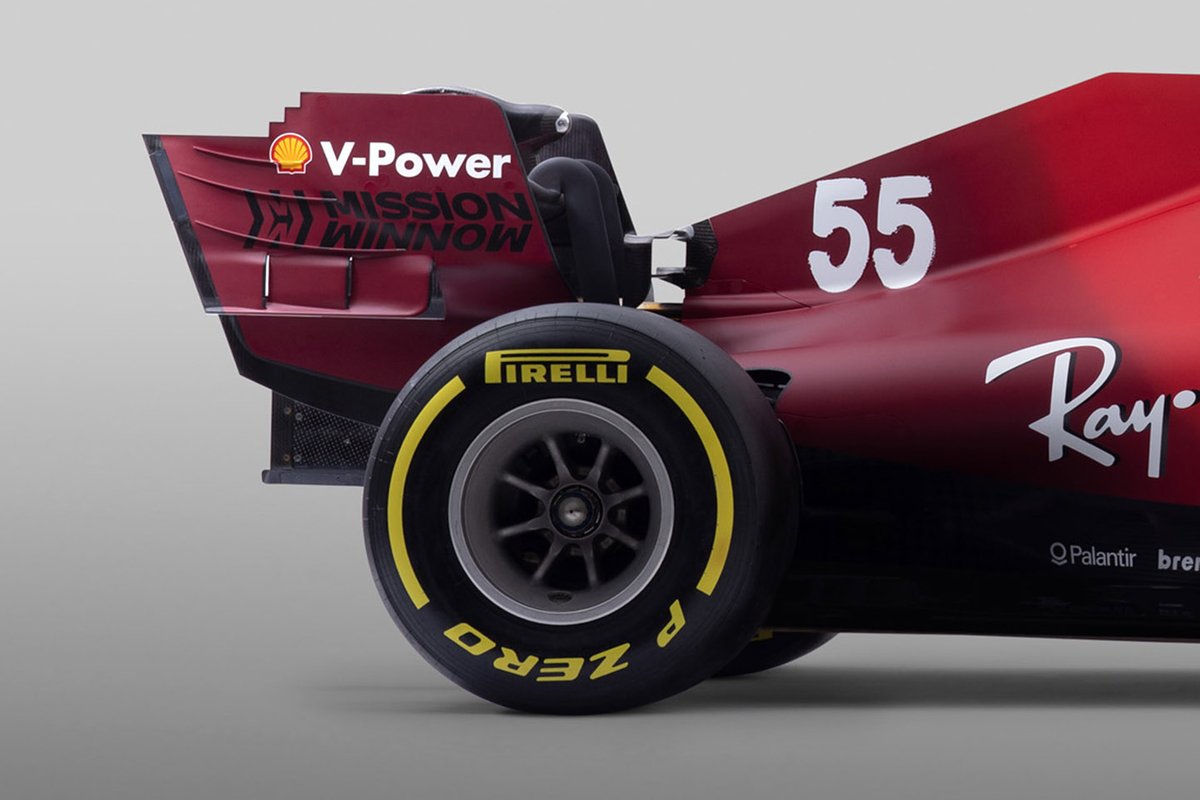 Detalle trasero del Ferrari SF21
