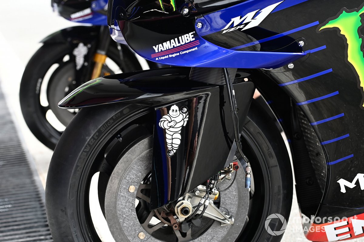 Gros plan sur la Yamaha officielle