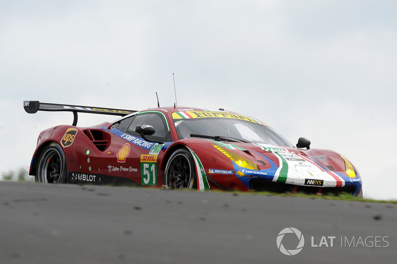 #51 AF Corse Ferrari 488 GTE: James Calado, Alessandro Pier Guidi