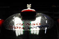 Rain on a Toyota Racing Toyota TS050 Hybrid