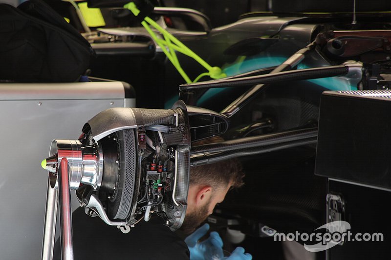 Détail technique de la Mercedes AMG F1