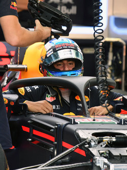 Daniel Ricciardo, Red Bull Racing RB13, mit Halo