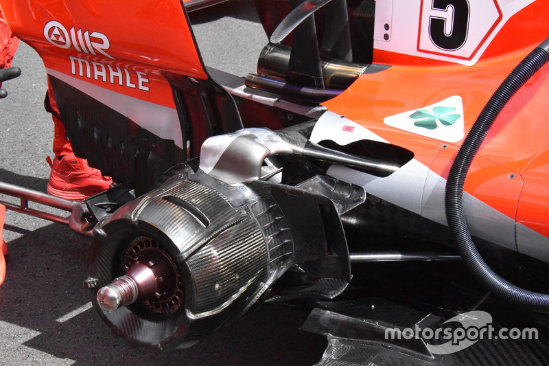 Задня підвіска Ferrari SF71H