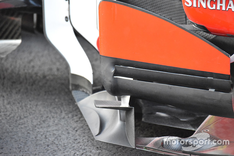 Ferrari SF70H sidepod detay