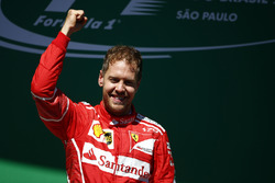 Yarış galibi Sebastian Vettel, Ferrari