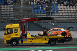 Jamie Green, Audi Sport Team Rosberg, Audi RS 5 DTM after the crash
