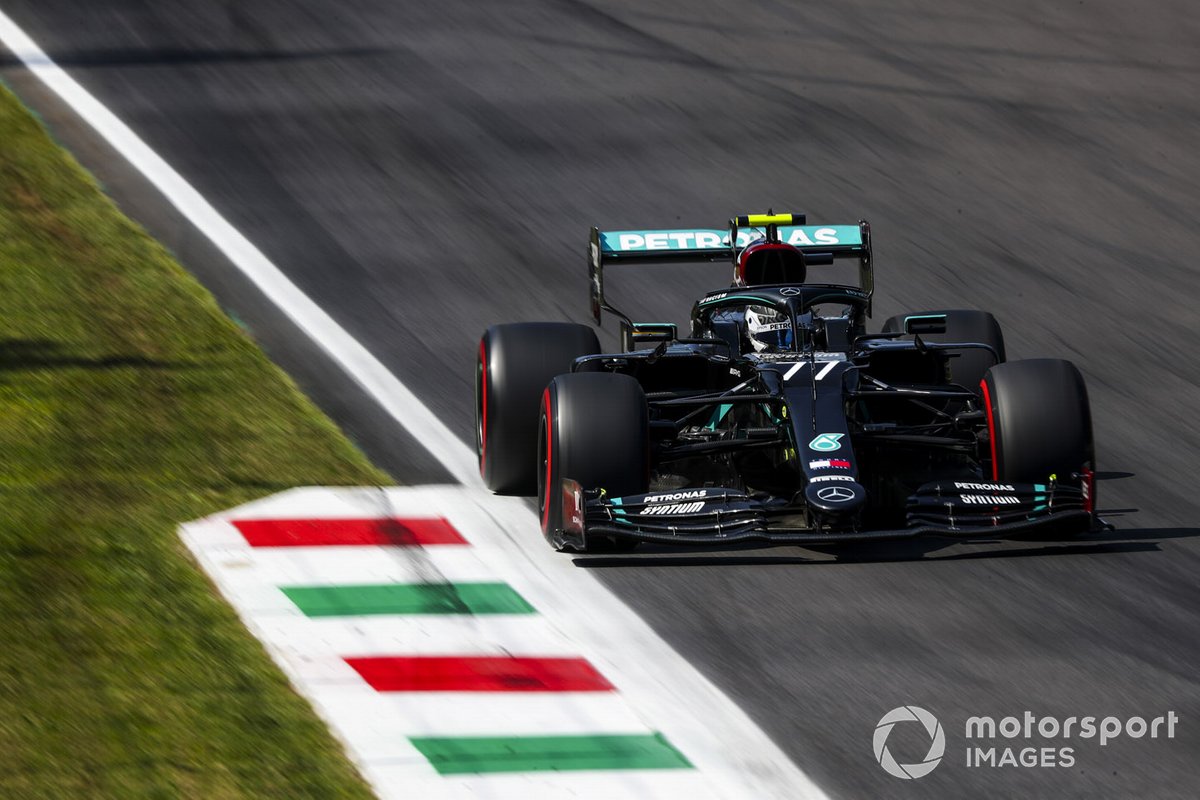 P2 Valtteri Bottas, Mercedes F1 W11
