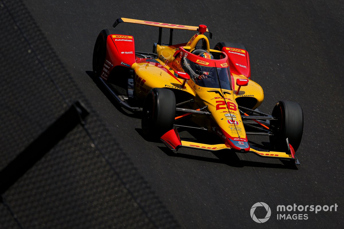 P7 Ryan Hunter-Reay, Andretti Autosport Honda