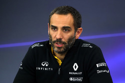 Cyril Abiteboul, Renault Sport F1 Direktörü, basın toplantısında