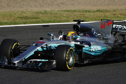Yarış galibi Lewis Hamilton, Mercedes AMG F1 W08