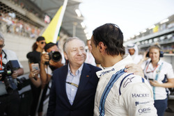 Jean Todt, Presidente FIA, Felipe Massa, Williams