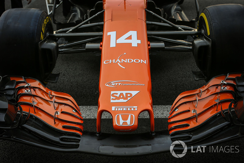McLaren MCL32: Frontflügel