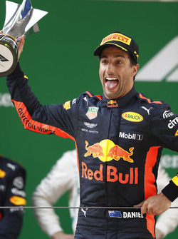 Yarış galibi Daniel Ricciardo, Red Bull Racing