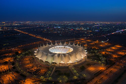 King Fahd International Stadium in Riyadh, Saudi Arabië