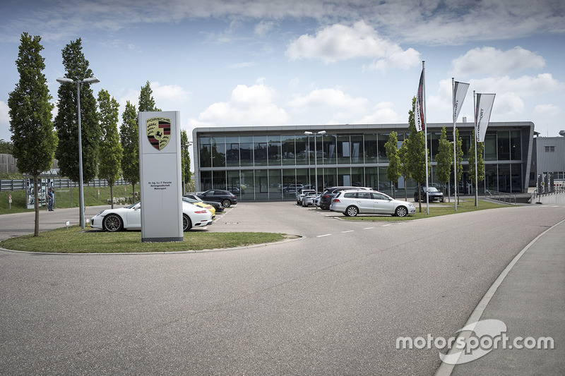 Porsche Motorsport building