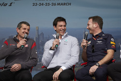 Керівник Haas F1 Team, Toto Wolff Гюнтер Штайнер, керівник Mercedes AMG Тото Вольфф, керівник Red Bu