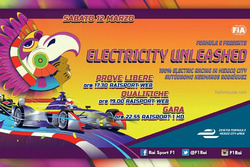 ePrix di Città del Messico, la locandina RAI