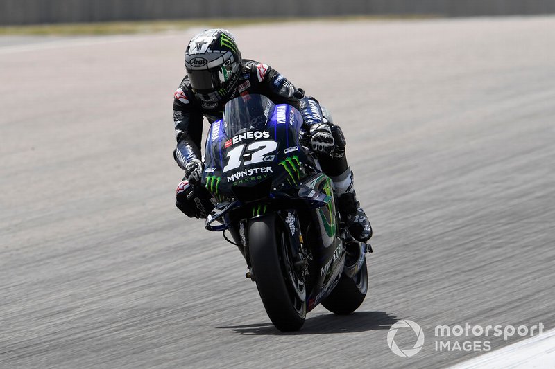 Maverick Viñales werd tweede op de Sachsenring