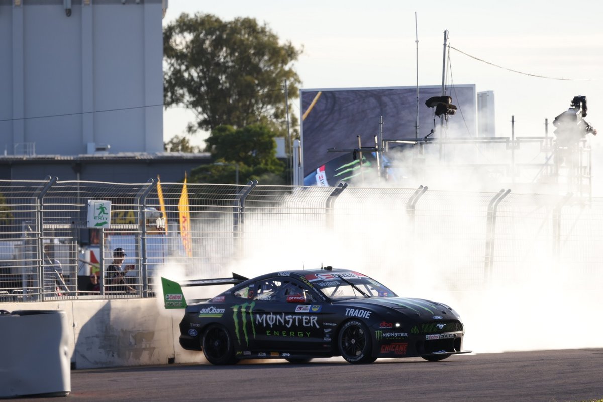 Race winner Cam Waters, Tickford Ford