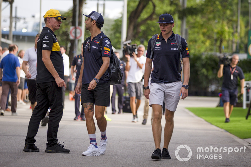 Даніель Ріккардо та Макс Ферстаппен, Red Bull Racing