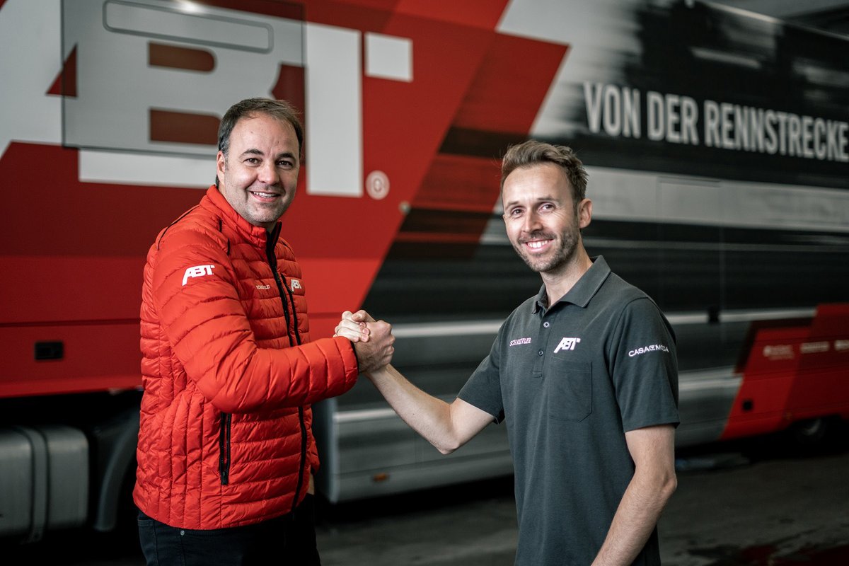 Rene Rast, Abt Sportsline e Thomas Biermaier, Team Principal