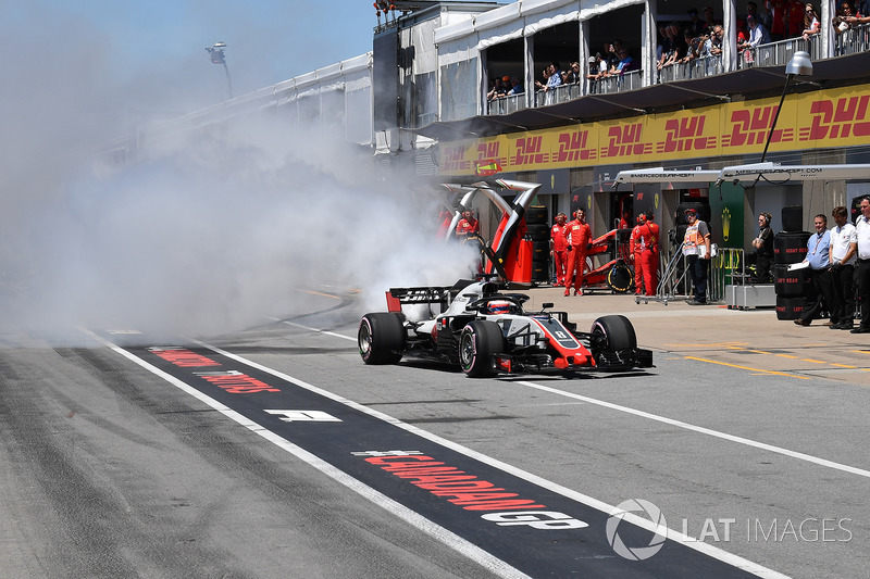 Romain Grosjean, Haas F1 Team VF-18