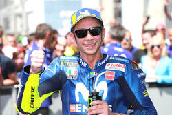 Il terzo classificato Valentino Rossi, Yamaha Factory Racing